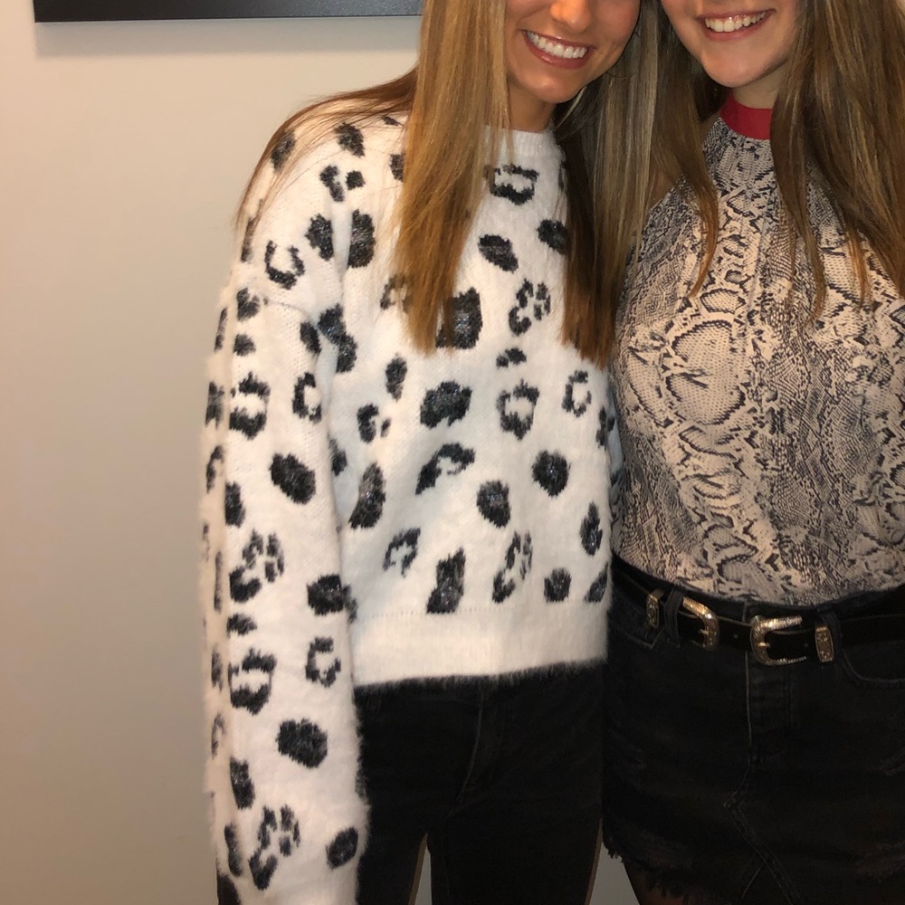 Cheetah Sweater